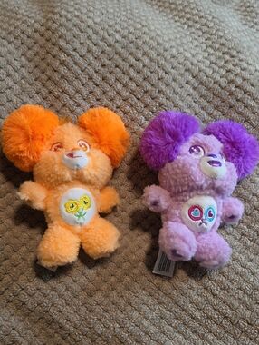 Care Bears Orange Plush Bear Duo - *Price Is For Both*